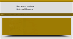 Desktop Screenshot of hihistoricalmuseum.net